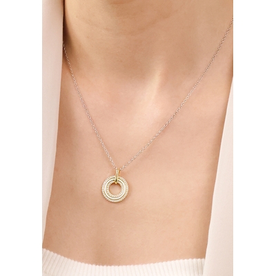 NANA KAY silver trends ezüst kör nyakék (ST2455)