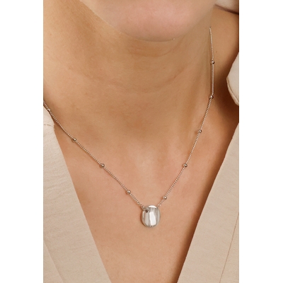 NANA KAY silver trends ezüst kör nyakék (ST2463)