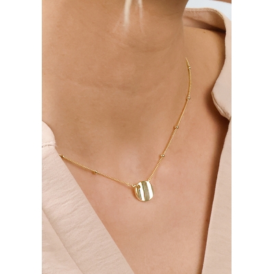 NANA KAY silver trends ezüst kör nyakék (ST2464)