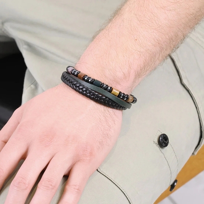 STEELWEAR Las Vegas férfi karkötő 21,5 cm (SW-1002)