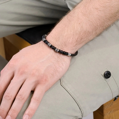 STEELWEAR London férfi karkötő 22 cm (SW-930)