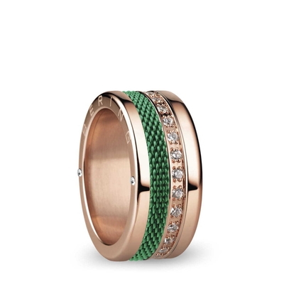 Bering Arctic Symphony gyűrű szett 60-as méret (Sym-Set-Greenlights9)