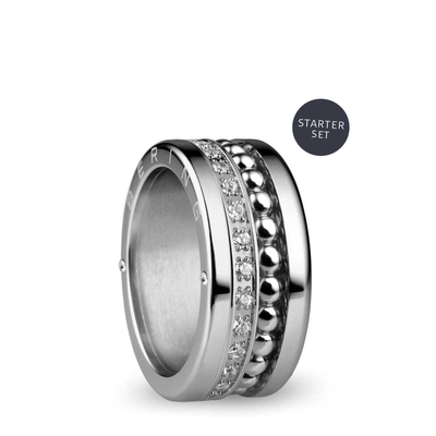 Bering Arctic Symphony gyűrű szett 60-as méret (Sym-Set-Slights-9)