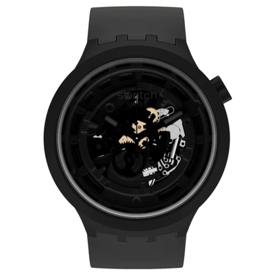 Swatch C-Black unisex óra (SB03B100)