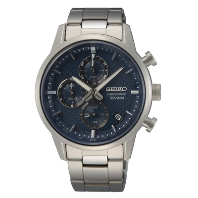 Seiko Chronograph Titánium férfi óra (SSB387P1_3I)