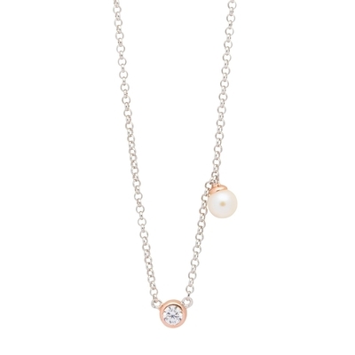 NANA KAY silver trends ezüst gyöngy nyakék  (ST1567)