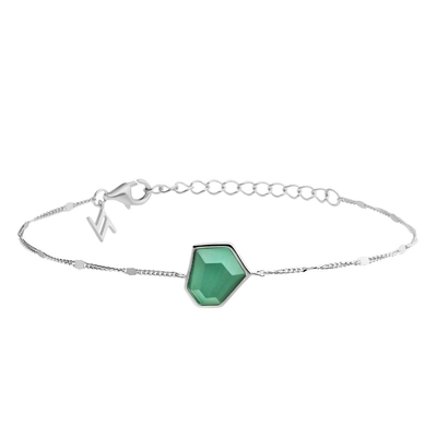 NANA KAY silver trends ezüst macskaszem karkötő (ST2179)