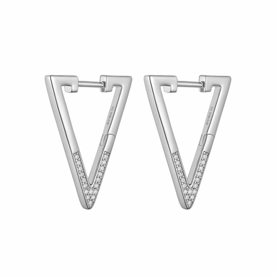 NANA KAY silver trends ezüst háromszög fülbevaló (ST2425)
