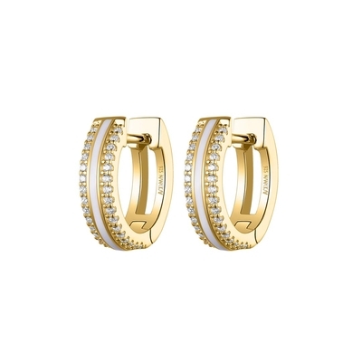 NANA KAY silver trends ezüst karika fülbevaló (ST2448)