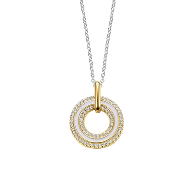 NANA KAY silver trends ezüst kör nyakék (ST2455)