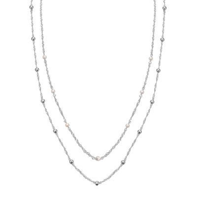 NANA KAY silver trends ezüst gyöngy nyakék (ST2516)