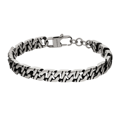 STEELWEAR férfi acél karkötő 23 cm (SW-1017)