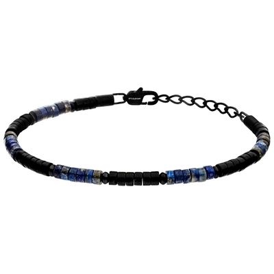 STEELWEAR unisex ásványi karkötő 23 cm (SW-1048) STEELWEAR unisex ásványi karkötő 23 cm (SW-1048)