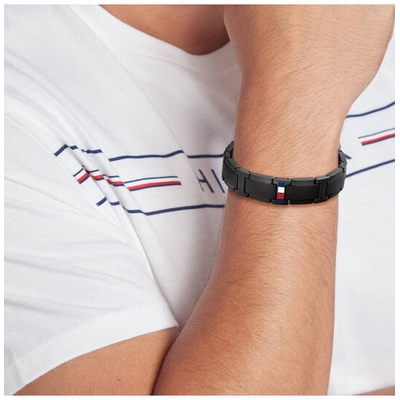 Tommy Hilfiger Jameson férfi karkötő 19 cm (THJ2790659)