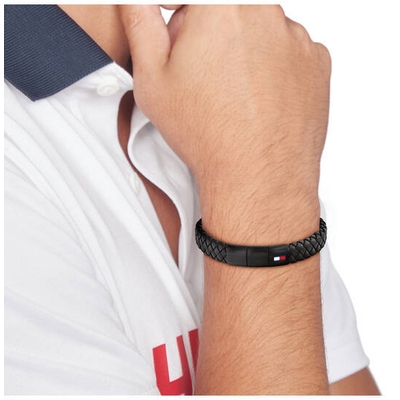 Tommy Hilfiger Round Braided férfi karkötő 18-19 cm (THJ2790662)