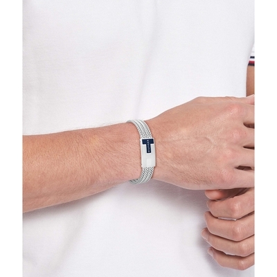 Tommy Hilfiger Nautical Mesh férfi karkötő 19 cm (THJ2790705)