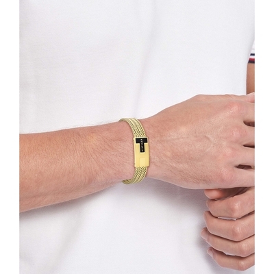 Tommy Hilfiger Nautical Mesh férfi karkötő 19 cm (THJ2790706)