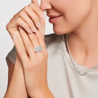 Thomas Sabo Exclusive Collection gyűrű 56-os méret (TR2359-051-14-56)