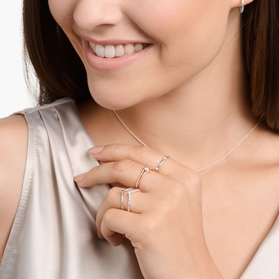 Thomas Sabo Charming Collection gyűrű 50-es méret (TR2390-416-14-50)