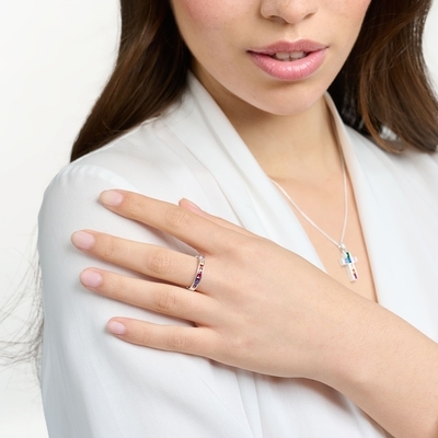 Thomas Sabo gyűrű 52-es méret (TR2403-477-7-52)