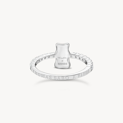 Thomas Sabo x Haribo ezüst gumimaci gyűrű 54-es méret (TR2504-051-14-54)