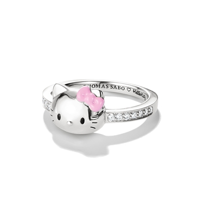 Thomas Sabo gyűrű Hello Kitty 56-os méret (TR2549-M06-14-56)