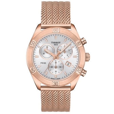 Tissot T-Classic PR 100 Sport Chic Chronograph női óra (T101.917.33.031.00)