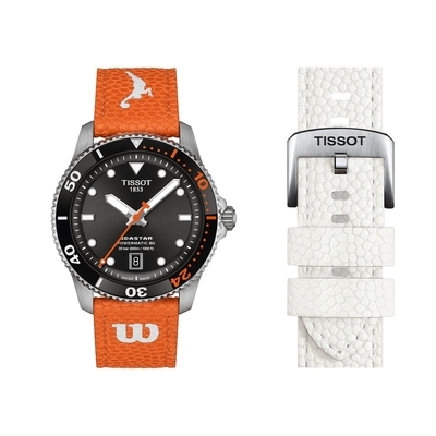 Tissot T-Sport Seastar Wilson WNBA Powermatic 80 unisex óra (T120.807.17.051.00)