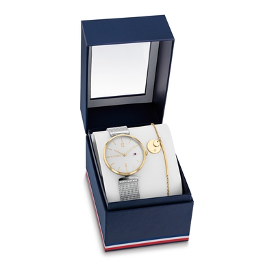 Tommy Hilfiger Aria női óra szett (TH2770101)