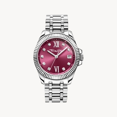 Thomas Sabo Divine Burgundy női óra (WA0407-201-212)