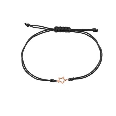 Ekan rosé arany csillag karkötő (XB30230R-F)