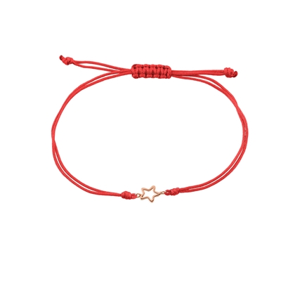 Ekan rosé arany csillag karkötő (XB30230R-P)