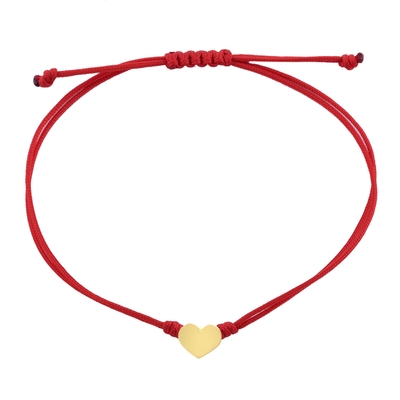 Ekan arany szív karkötő (XB468200-P)