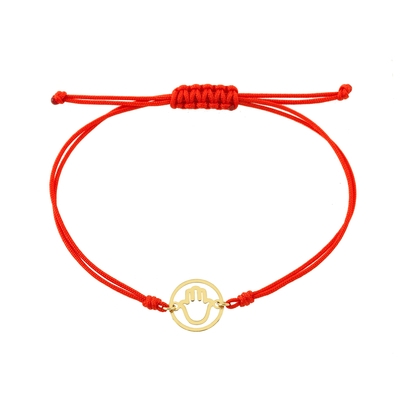 Ekan arany Fatima keze karkötő (XBB352100-P)