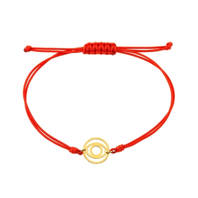 Ekan arany mindent látó szem karkötő (XBB352900-P)