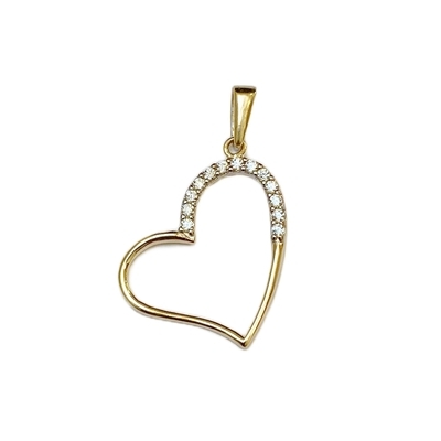 Arany Szív medál (ÖZ-P-620-YW)