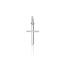 Fehér arany kereszt medál - 01-0252-CR-F