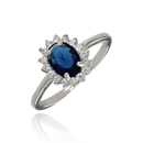 Ezüst gyűrű 60-as méret