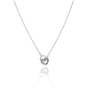 Ezüst szív nyaklánc 45 cm - 04115-49