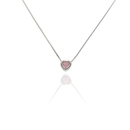 Ezüst szív nyaklánc 45 cm - 04125-6