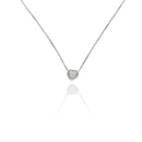 Ezüst szív nyaklánc 45 cm - 04125-7