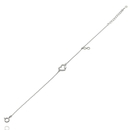 Ezüst szív karlánc 20 cm - 07118-129