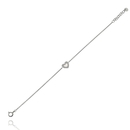 Ezüst szív karlánc 20 cm - 07118-161