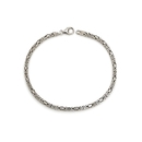 Ezüst unisex karlánc 20 cm - 07186-5
