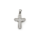 Ezüst kereszt medál
