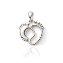 Ezüst talpak medál - 09149-10