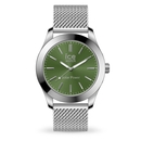 Ice-Watch Ice Steel Solar Power Silver Green Medium óra - 023796