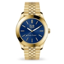 Ice-Watch Ice Steel Solar Power Gold Blue Medium óra - 023798