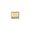 Nomination "Happy Birthday" charm