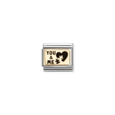 Nomination "You & Me Puzzle" charm - 030166-71
